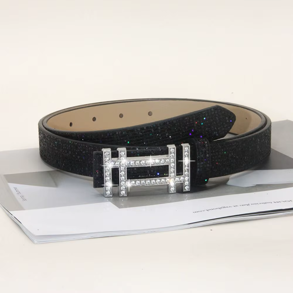 Ceinture Vintage en cuir PU pour femmes