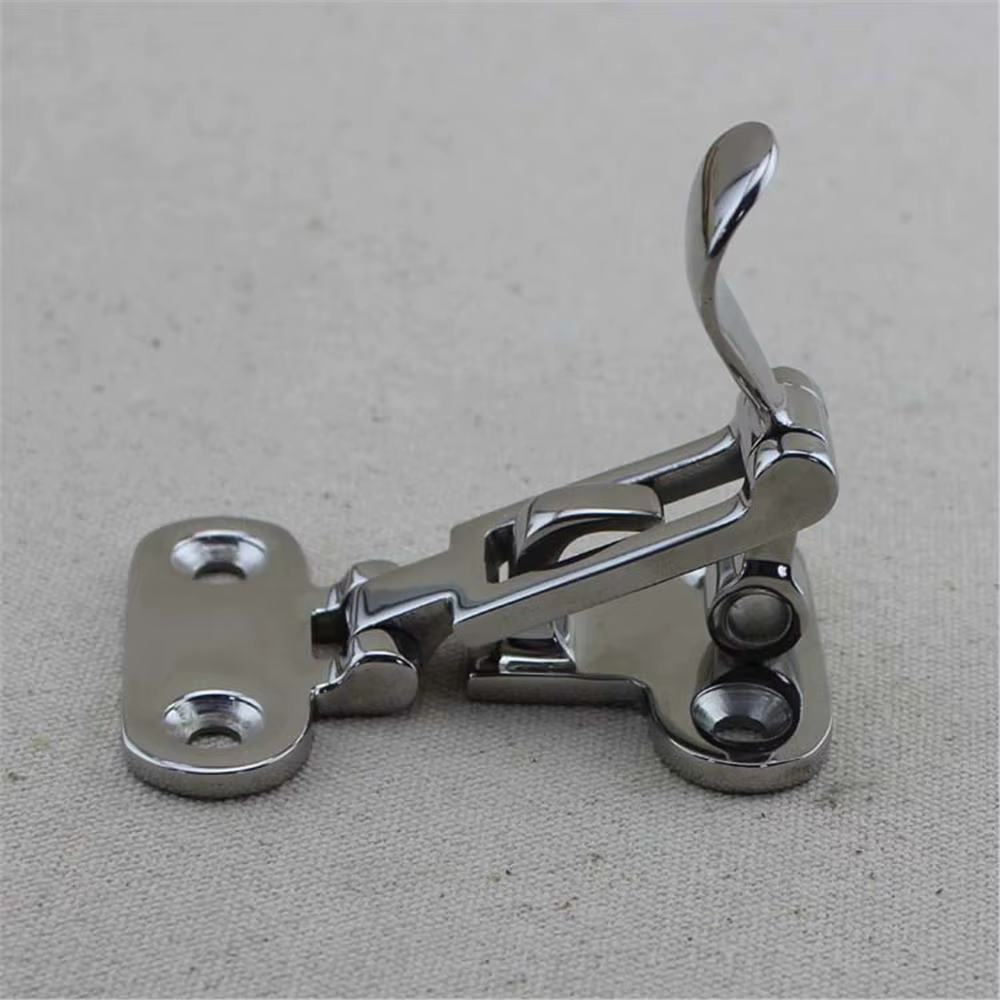Loquet de verrouillage pour porte de bateau marin, loquet avec cadenas, accessoire de Yacht de bateau, loquet de porte en acier inoxydable, trappe, 1 pièce, serrure de bateau