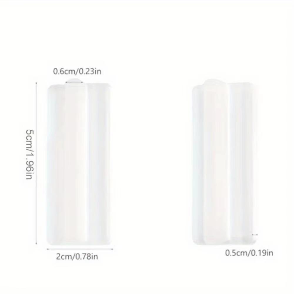 Poignées invisibles auto-adhésives transparentes en PU souple, 4 pièces, pour portes coulissantes, armoires de cuisine, portes en verre, poignées de tiroir