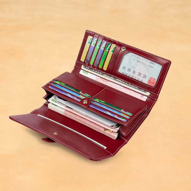 Portefeuilles pour femmes de créateurs de luxe Sacs à main longs porte-carte RFID portefeuille