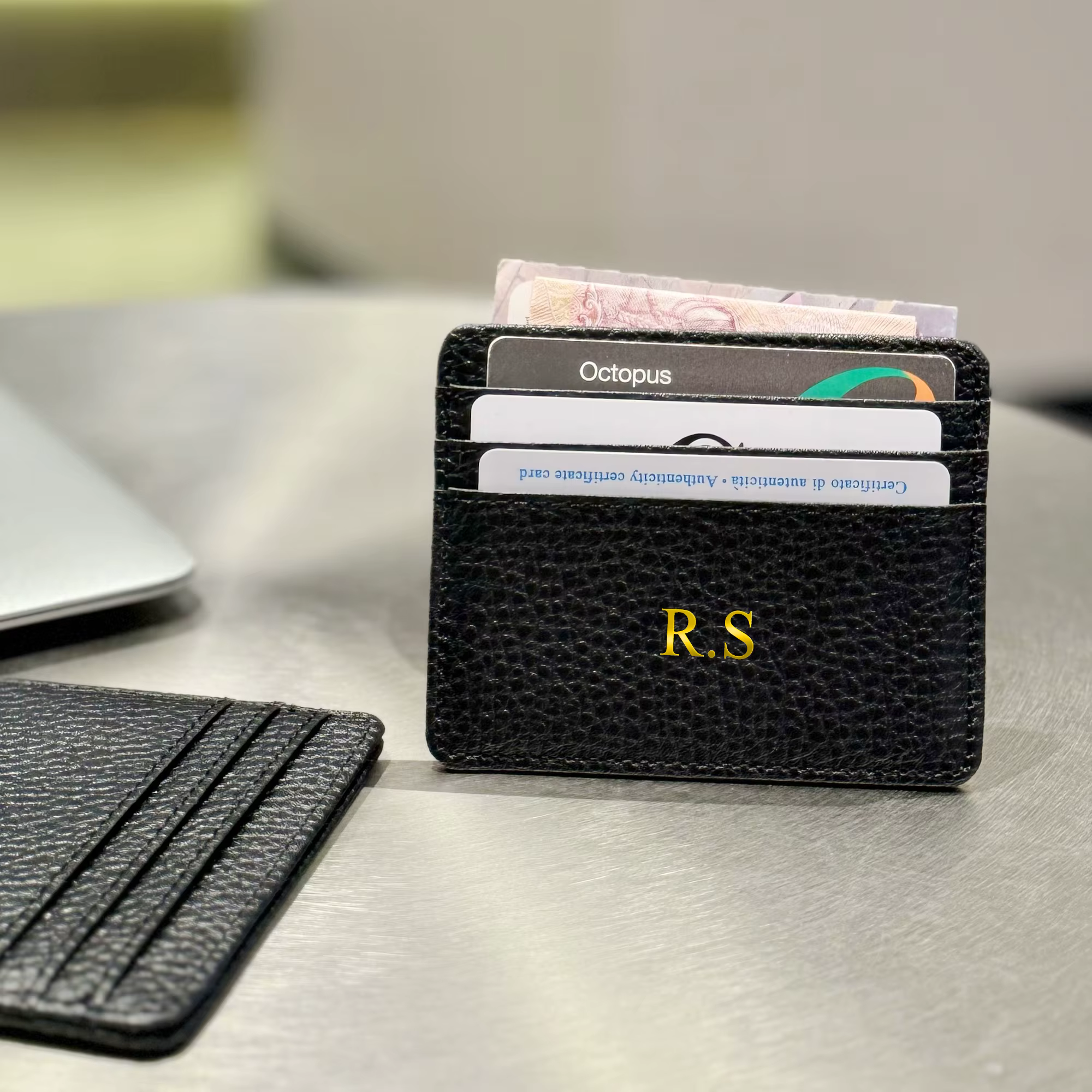 Portefeuille personnalisé avec nom