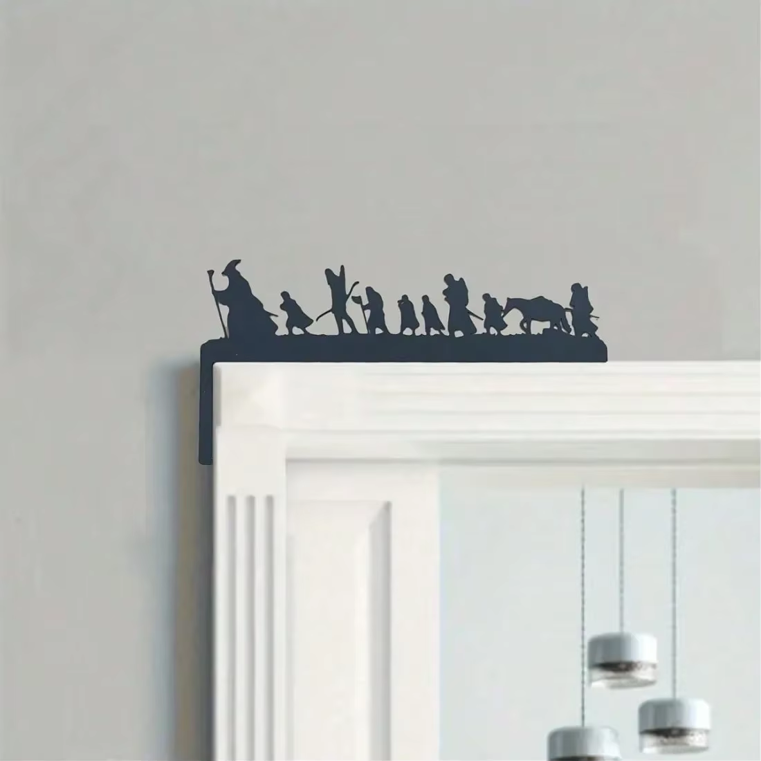 Protection de porte d'angle, antirouille, imperméable, décoration moderne et élégante pour la maison