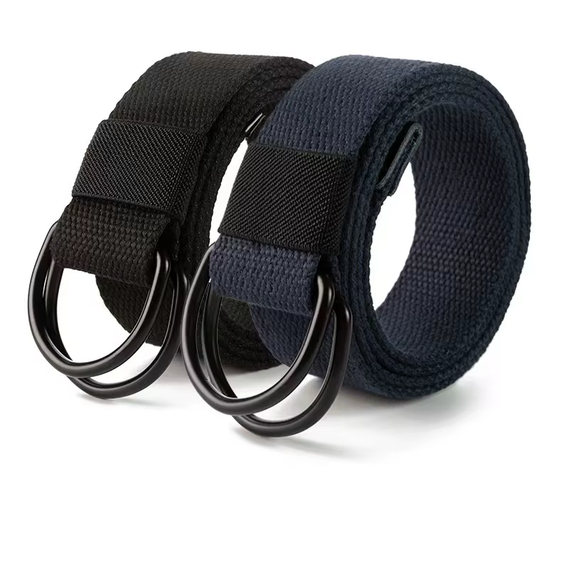 Ceinture à boucle Double boucle pour hommes et femmes