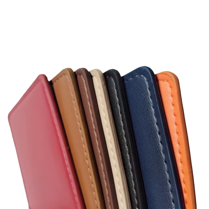Porte-carte antivol NFC en cuir PU de qualité supérieure