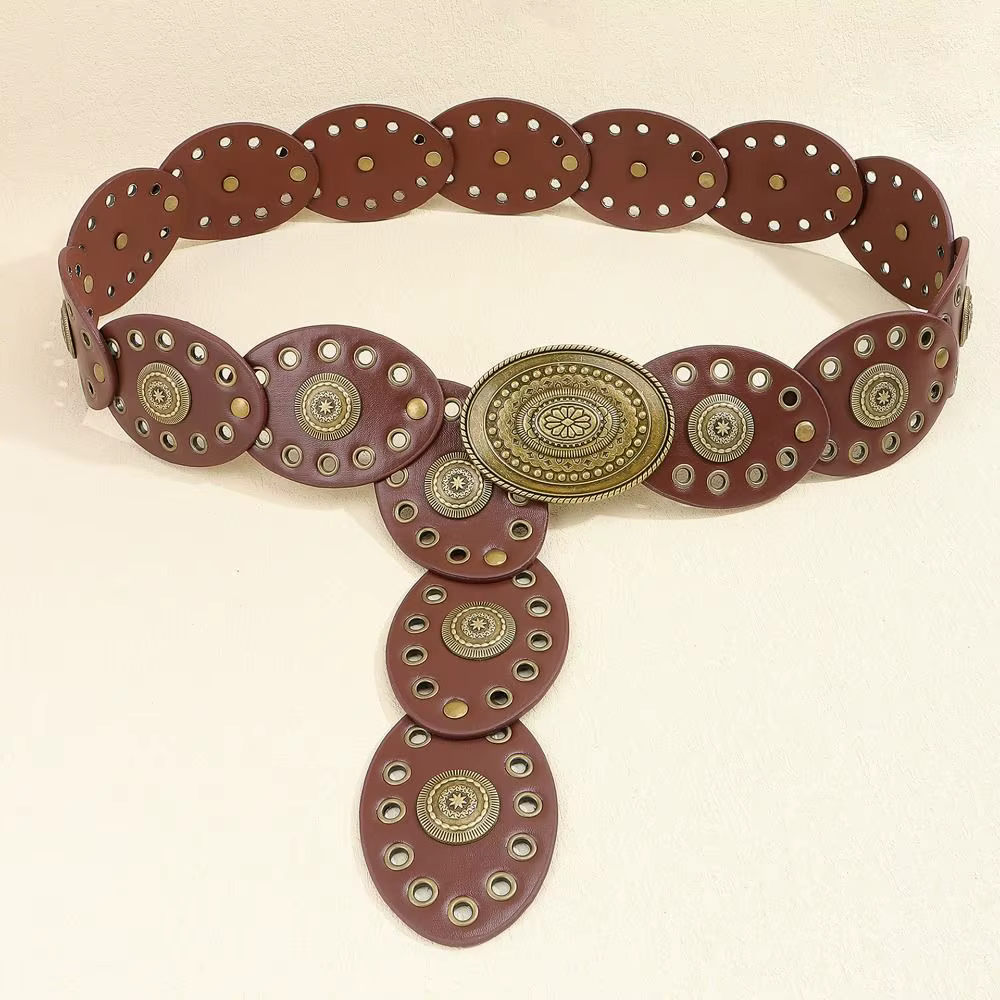 Ceinture à disque creux pour femme