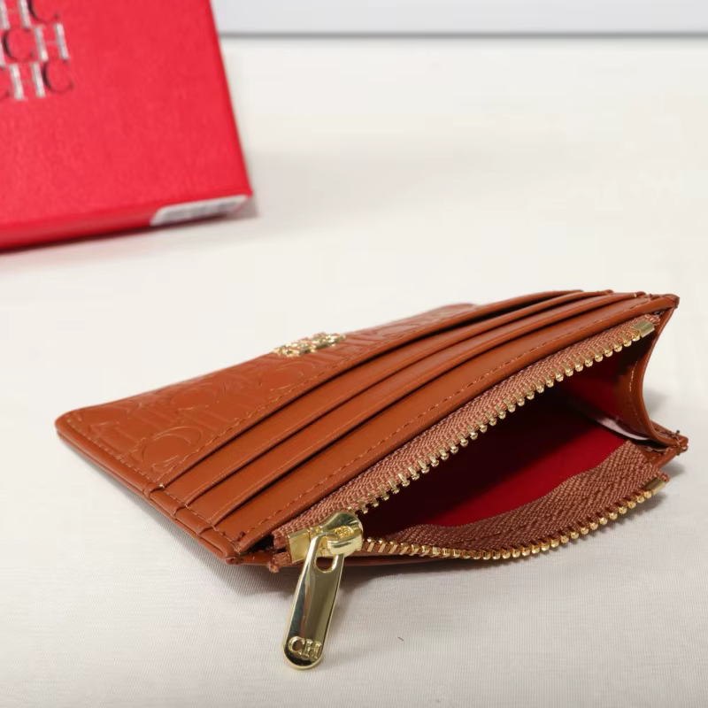 CHCH – portefeuille messager Simple de couleur unie