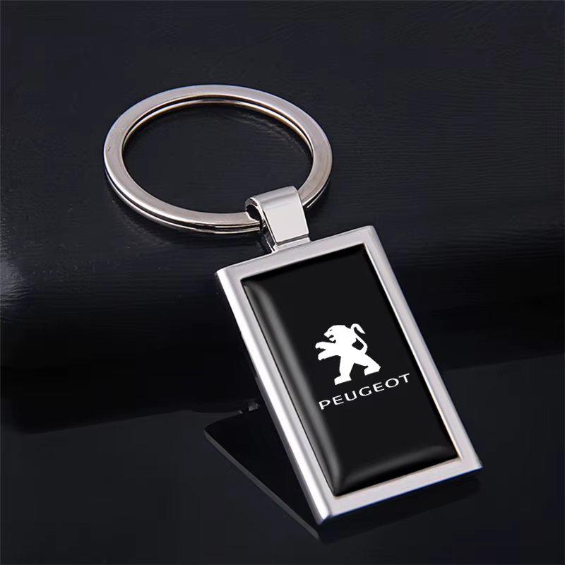 Porte-clés en métal pour voiture
