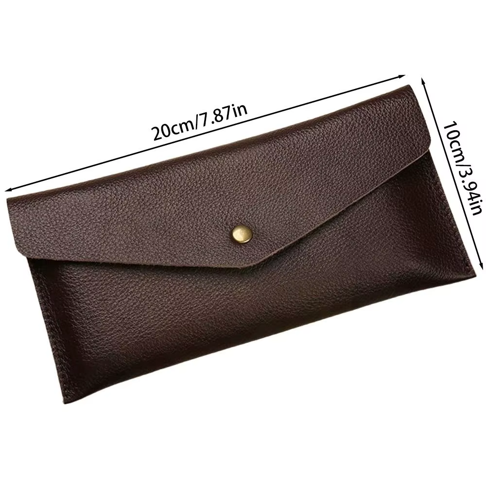 Nouveau Portefeuille en cuir souple pour femmes