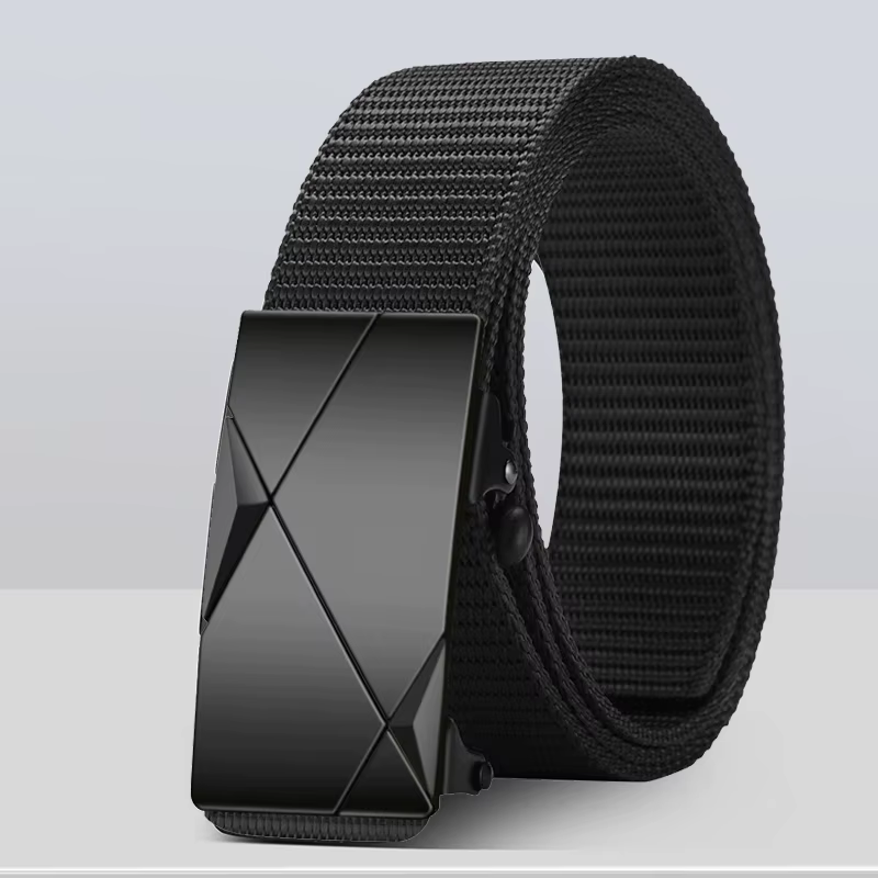 Ceinture de pantalon décontractée pour hommes, tendance et polyvalente, en toile, adaptée aux sports d'aventure en plein air