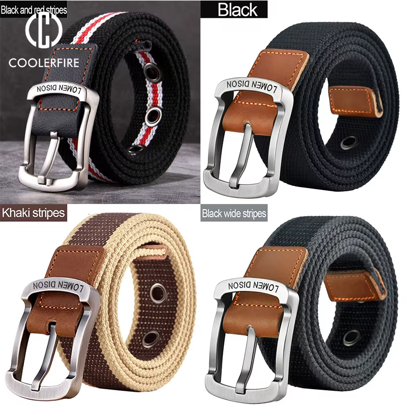 Ceinture en tissu pour hommes