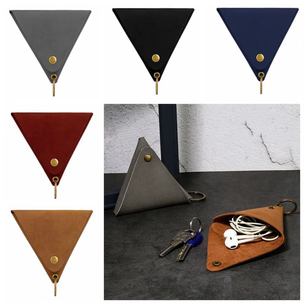 Porte-monnaie en cuir PU de style coréen