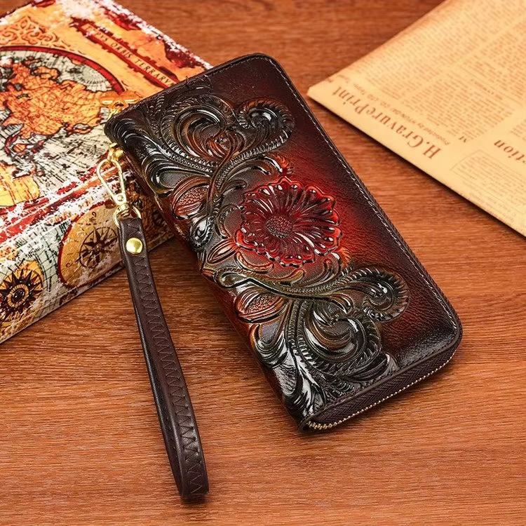 Portefeuille Long de luxe pour femmes