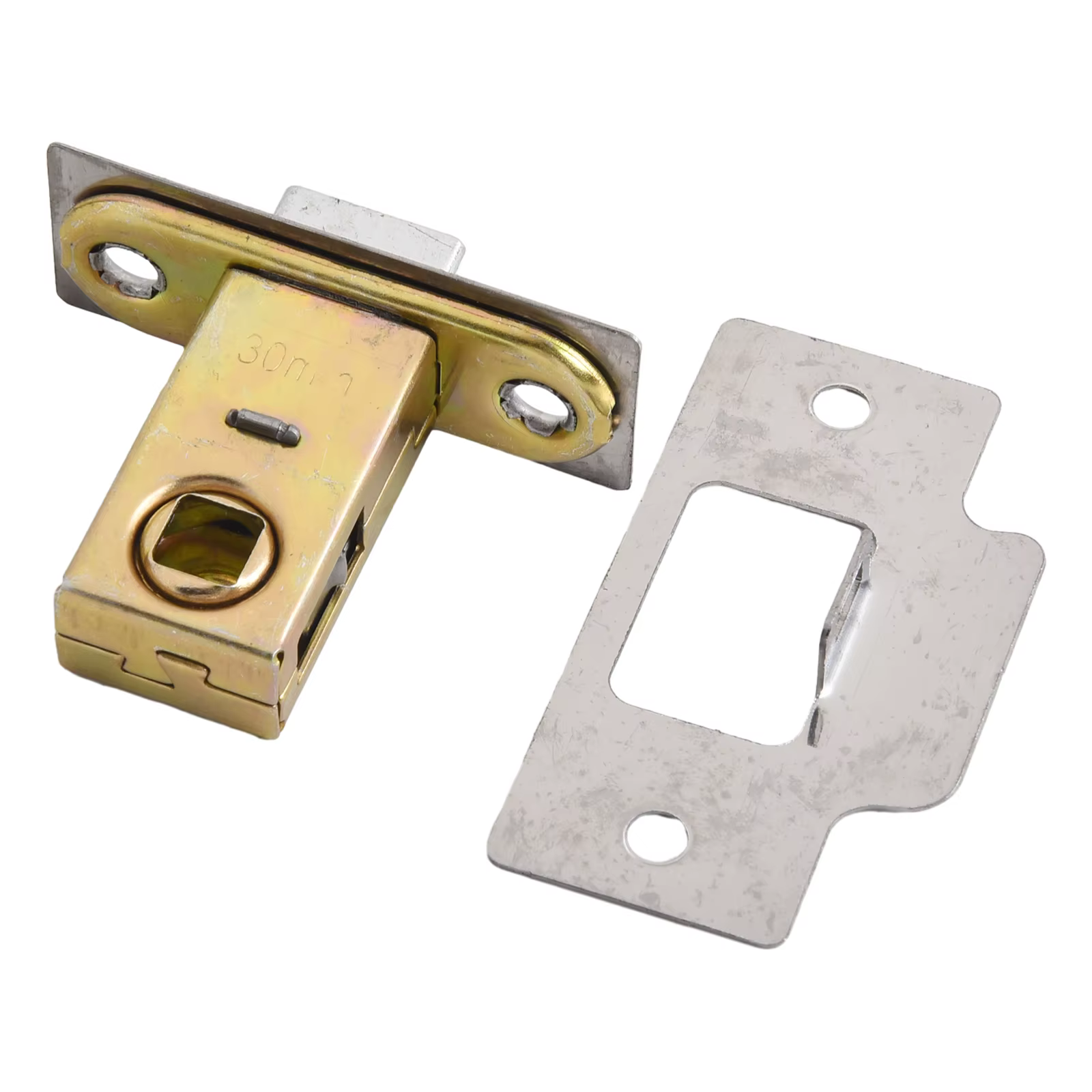 Loquet tubulaire de porte Mortice, installation de boulon interne, loquet à ressort plat pour utilisation avec leviers de porte avec boulon à travers la installation, Imp domestique