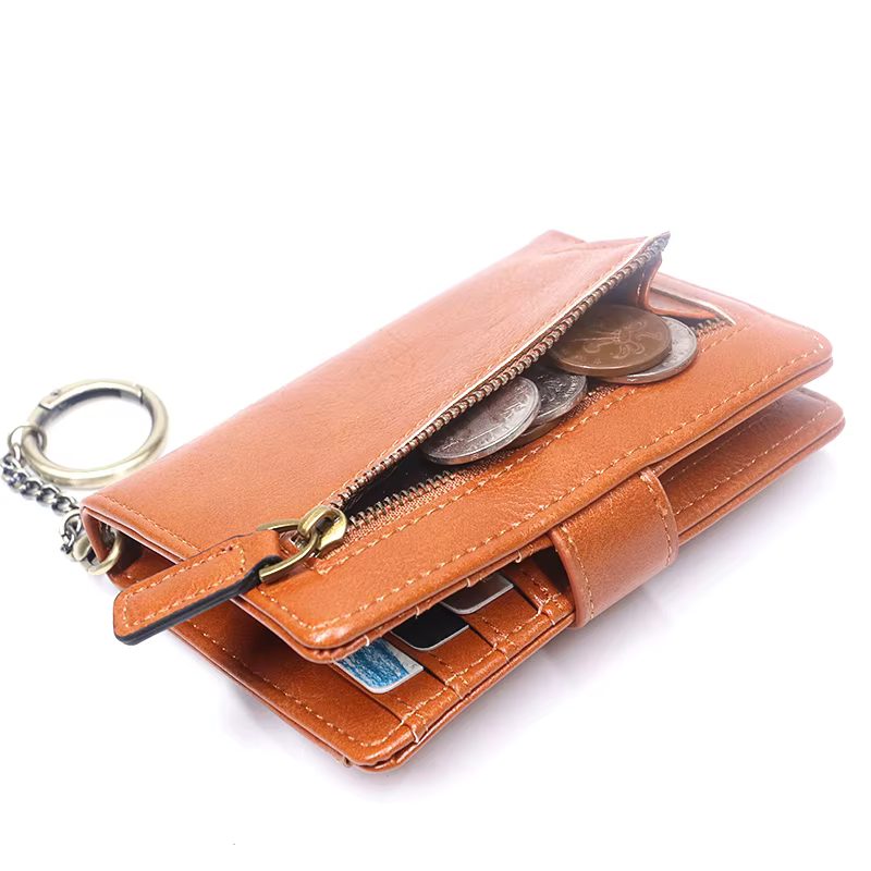 Portefeuille en cuir pour femmes