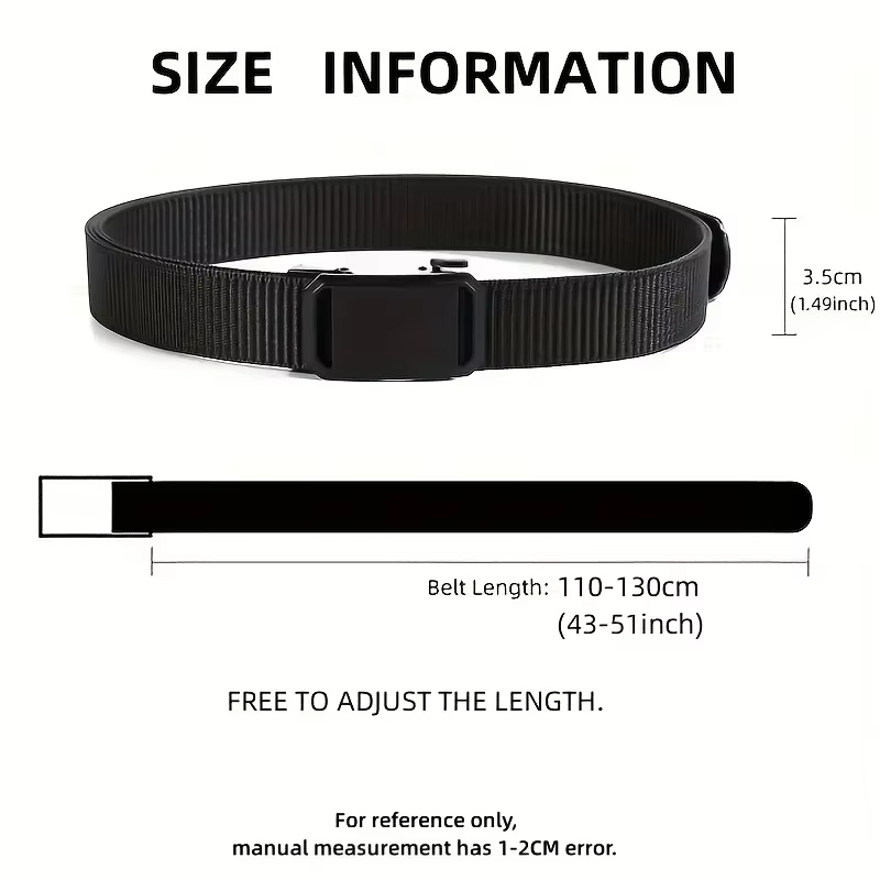 Nouvelle ceinture à boucle automatique