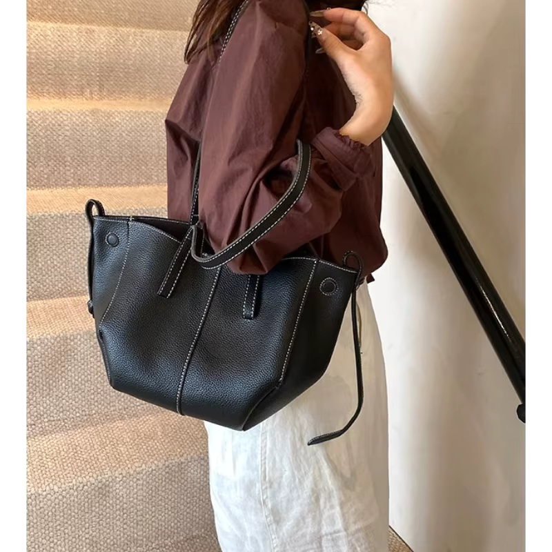 Sac à bandoulière en cuir de styliste pour femmes