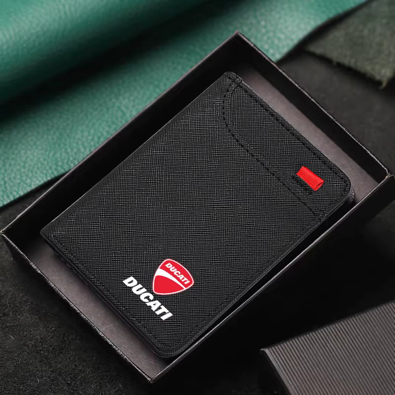 Mini porte-monnaie en cuir pour cartes de crédit
