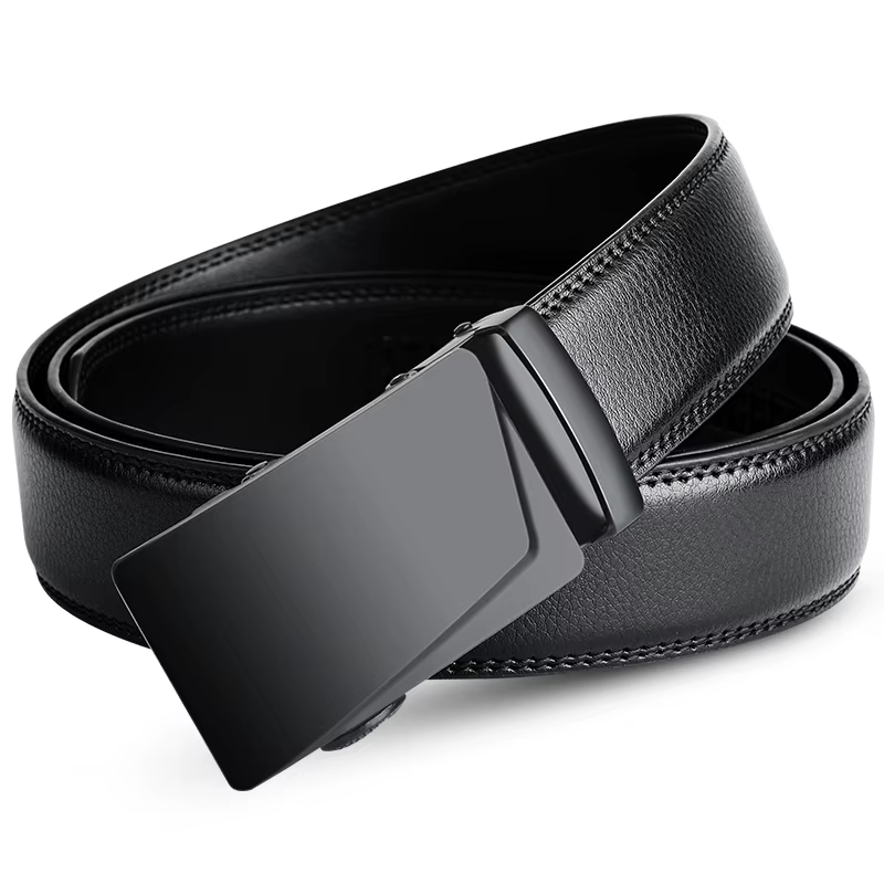 Ceinture en cuir véritable pour hommes