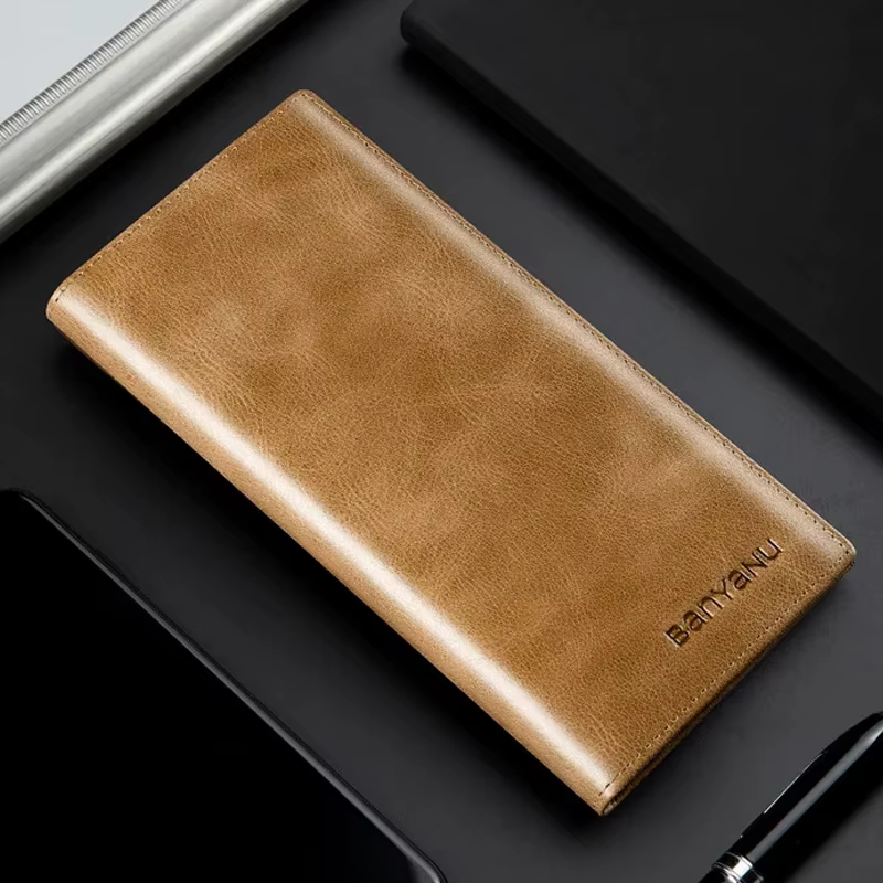 Portefeuille en cuir Banyanu pour homme