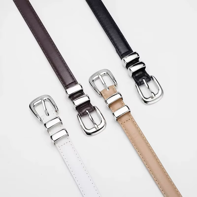 Ceinture Coupe-Vent en Cuir PU pour Femme