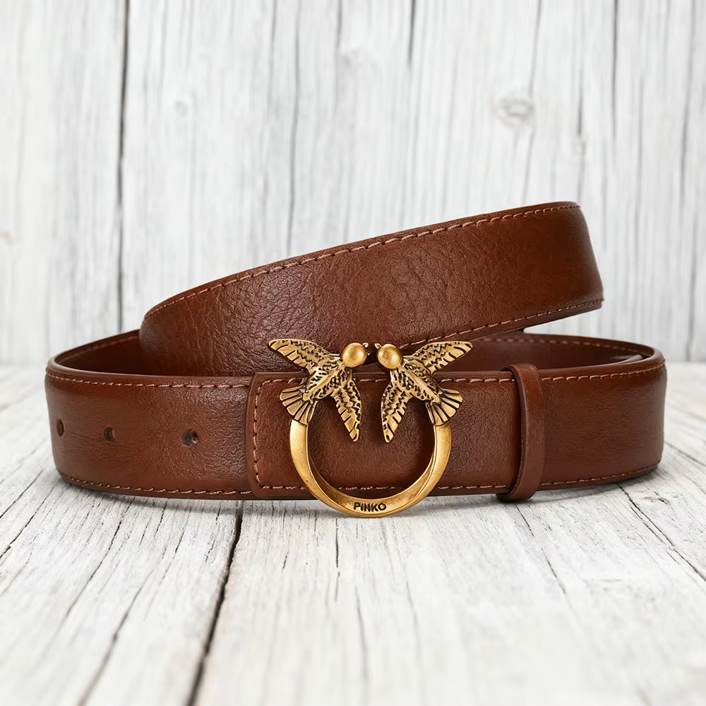 Ceinture de luxe minimaliste en perles pour femmes Pinko