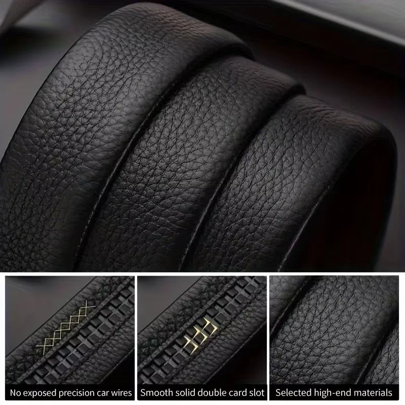 Ceinture pour hommes gravée sur mesure – Ceintures à boucle automatique personnalisées