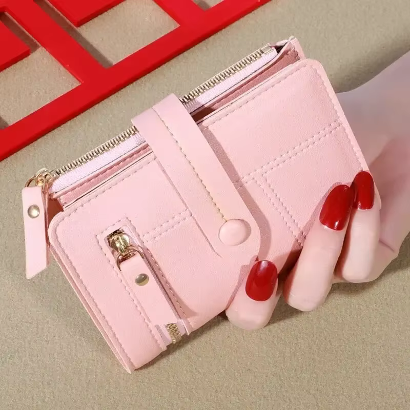 Portefeuille mi-long polyvalent et haut de gamme pour femme