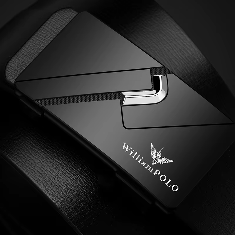 Ceinture sans dents minimaliste décontractée pour hommes