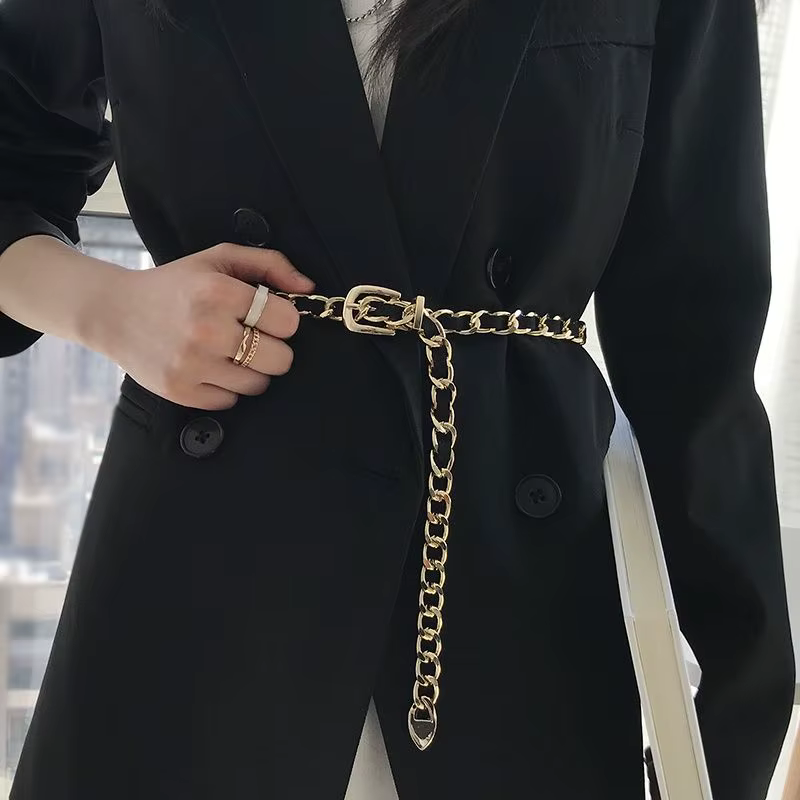 Ceinture à chaîne pour femmes