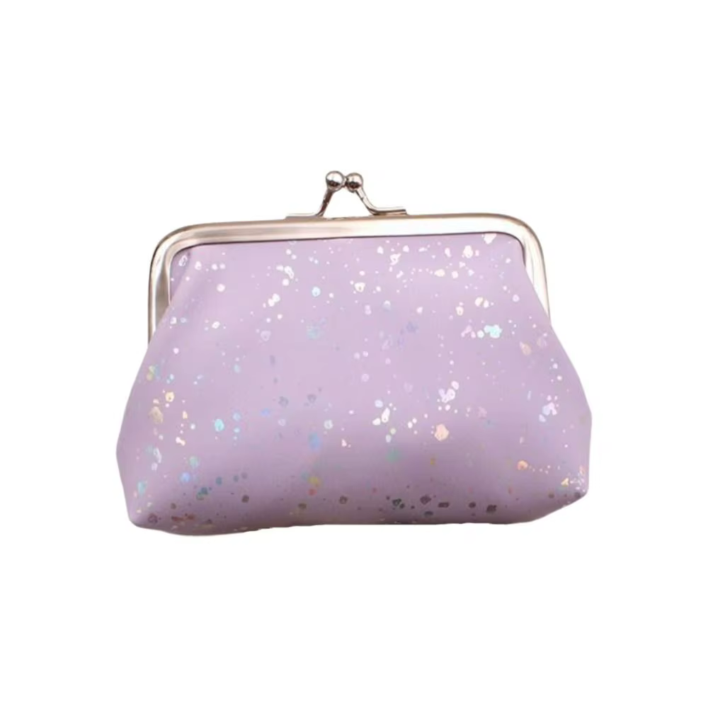Porte-cartes portable, porte-monnaie brillant