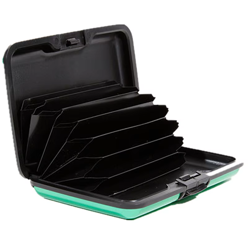 Porte-carte bancaire en aluminium pour hommes