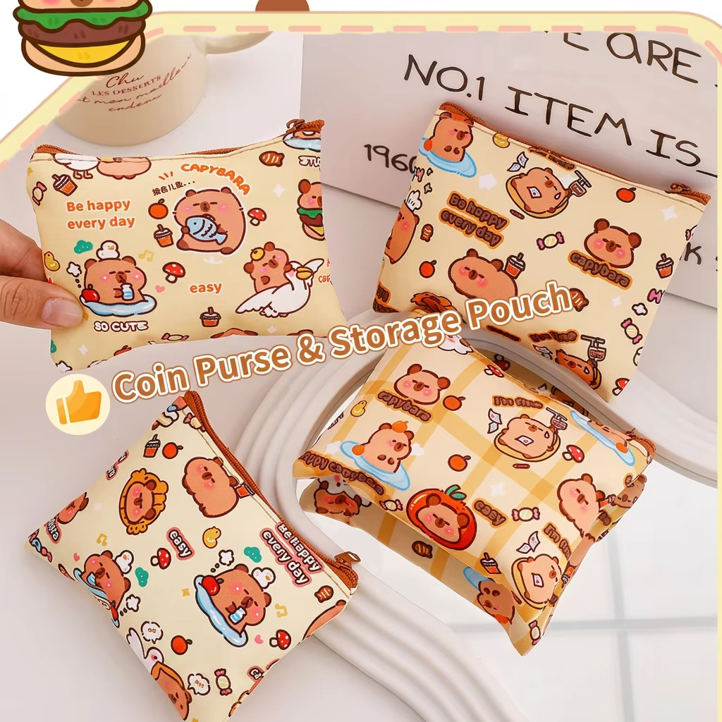 Porte-monnaie Capybara mignon