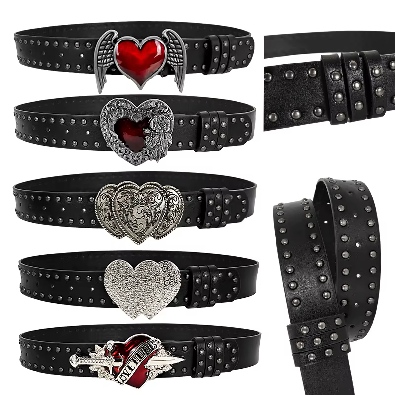 Ceinture gothique unisexe pour homme et femme