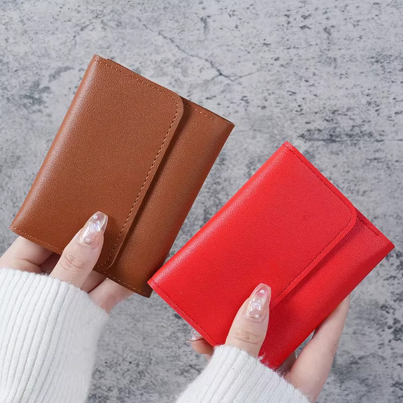 Portefeuille court tendance pour femmes