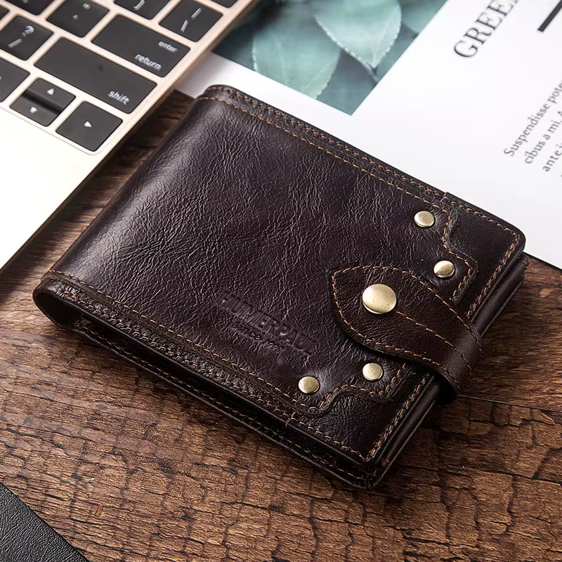 Portefeuille en Cuir group pour Homme
