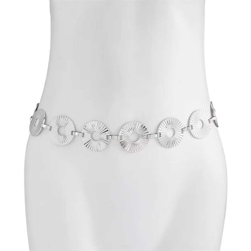 Ceinture à chaîne en or pour femmes