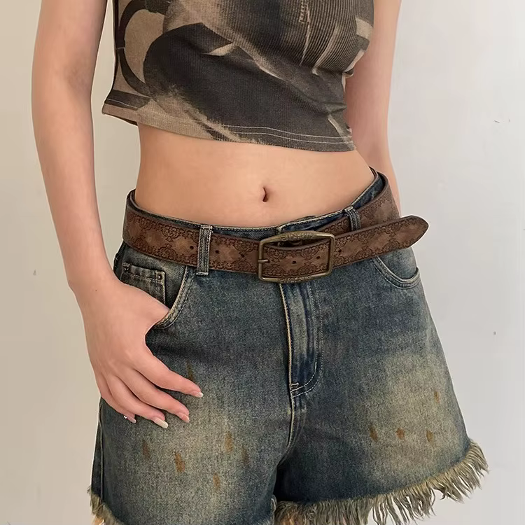 Ceinture occidentale Vintage pour femmes