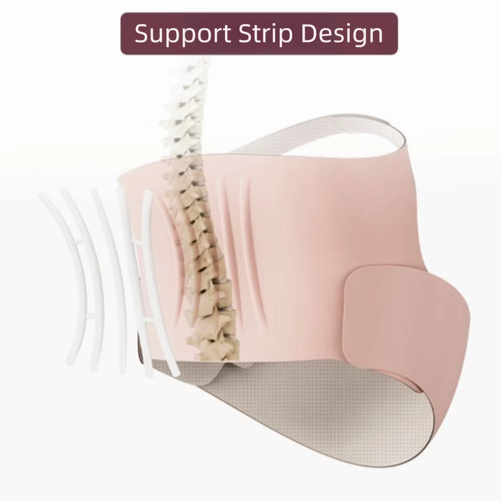 Ceinture de maternité monopièce réglable pour le soutien de la taille et de l'abdomen, fine, pour femmes enceintes