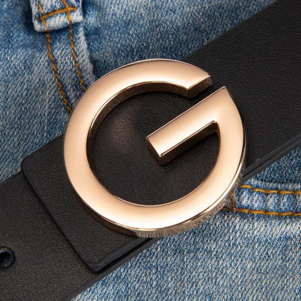 Ceinture unisexe de marque de luxe