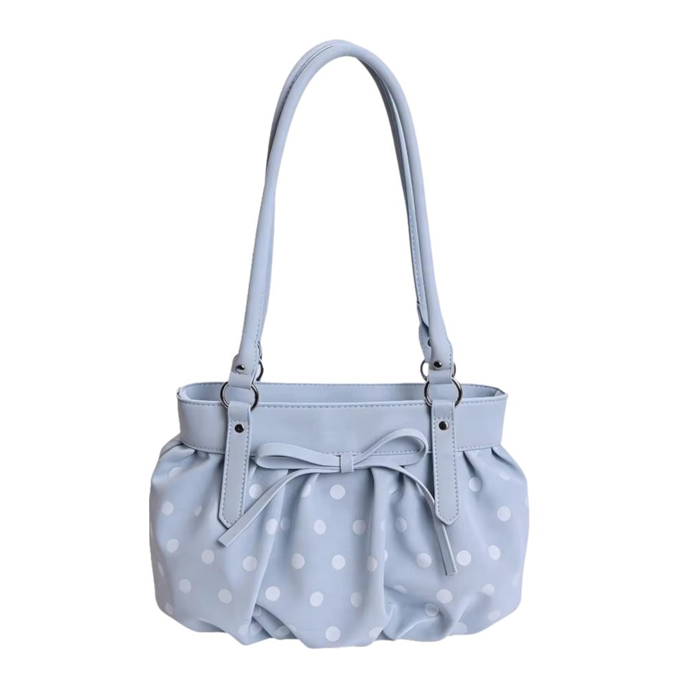 Sacs à bandoulière à pois exquis de haute qualité en cuir PU