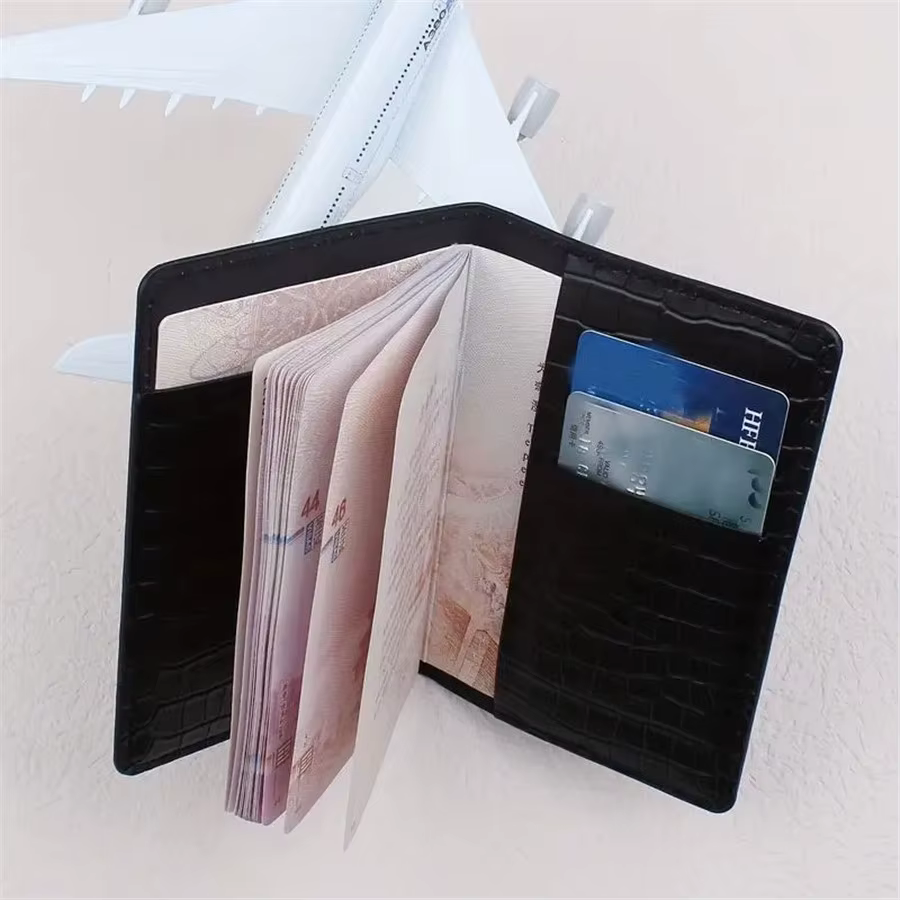 Housse de passeport motif Crocodile
