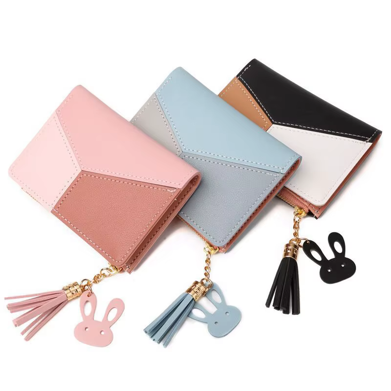 Portefeuille femme cuir PU
