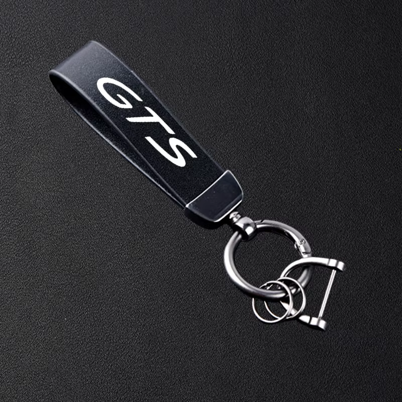 Porte-clés en cuir de voiture de haute qualité