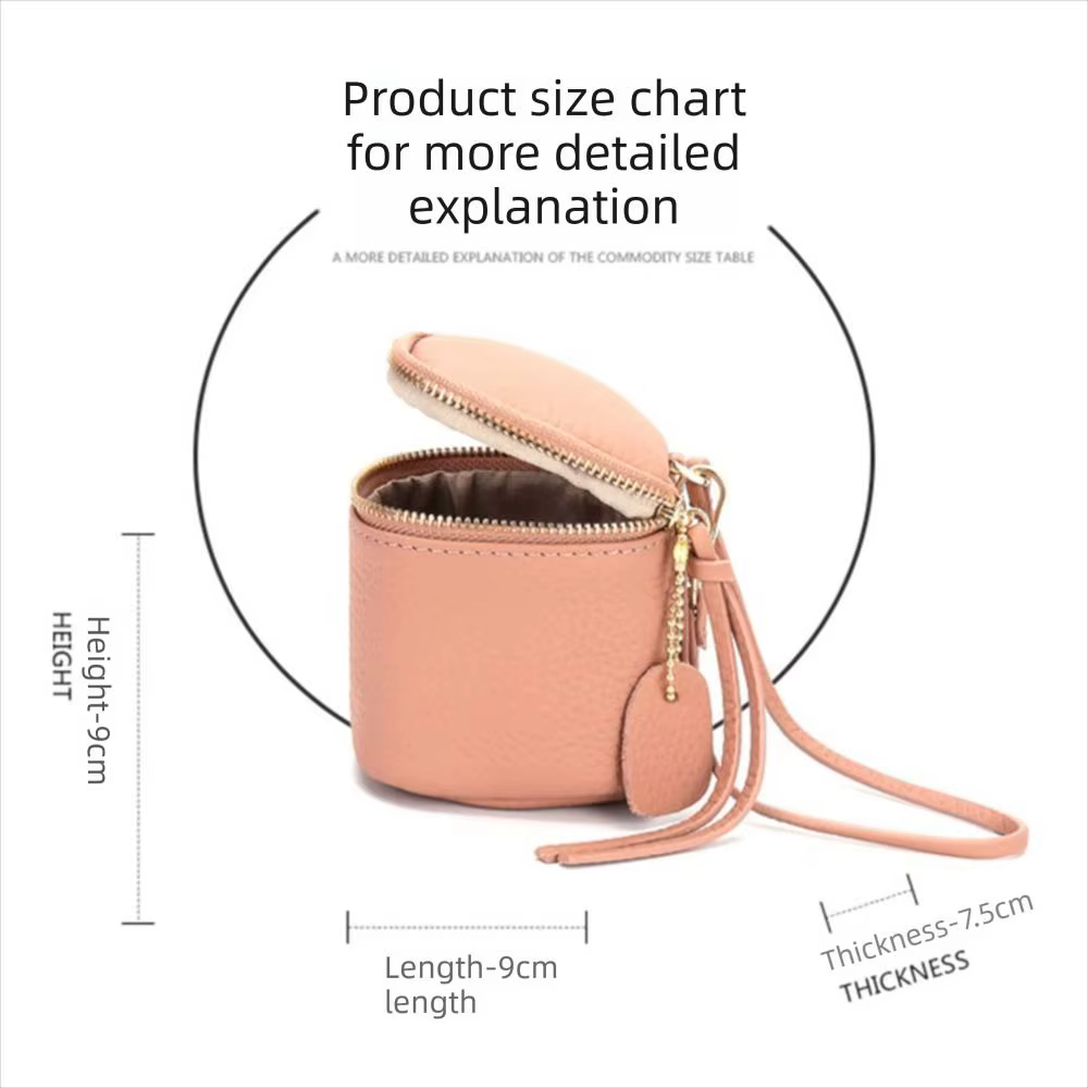 Petite trousse de toilette en cuir PU