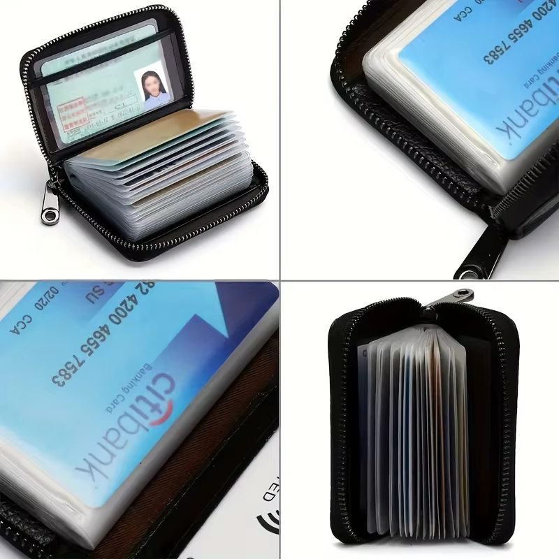 Mini portefeuille multi-cartes classique minimaliste pour homme