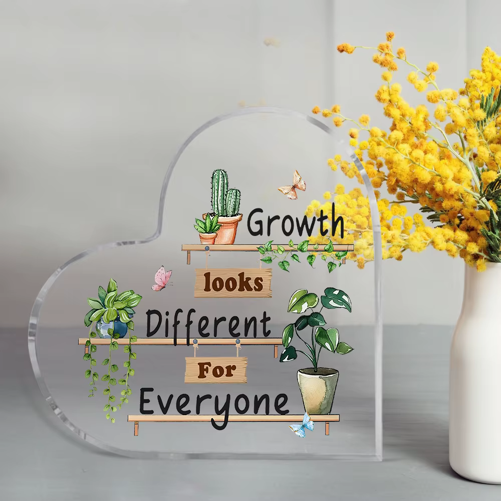 Décorations de bureau pour le travail, décoration de salle de classe, cadeaux inspirants pour femmes, cadeau pour travailleurs sociaux, Plaq positif