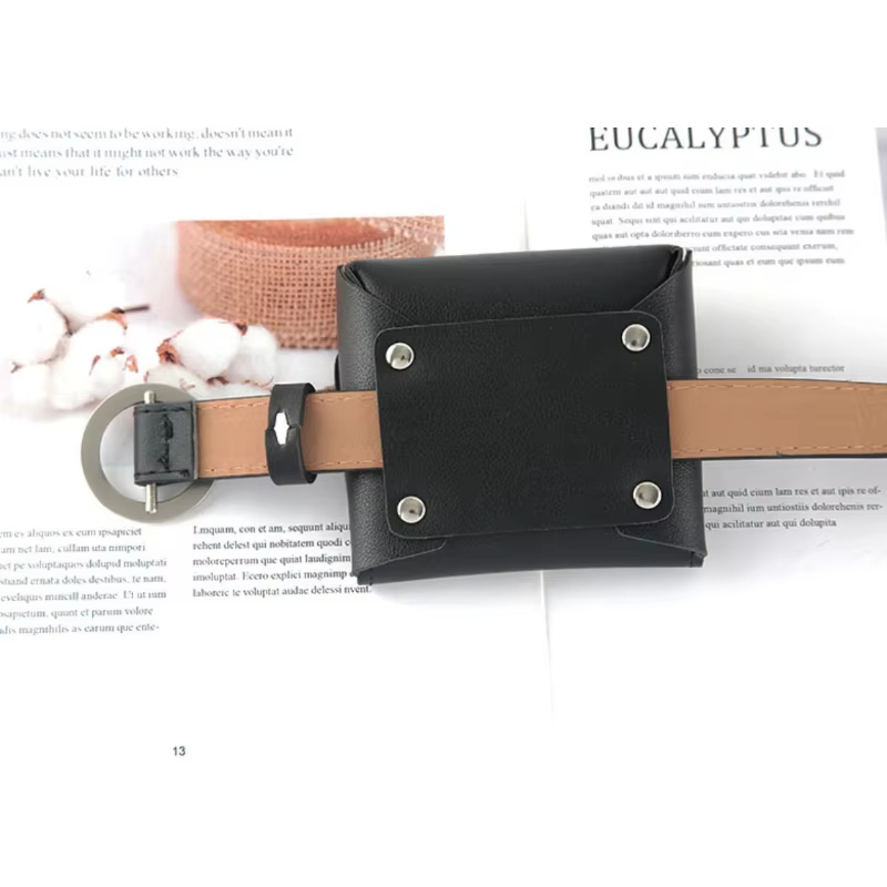 Ceinture en cuir tendance pour femme