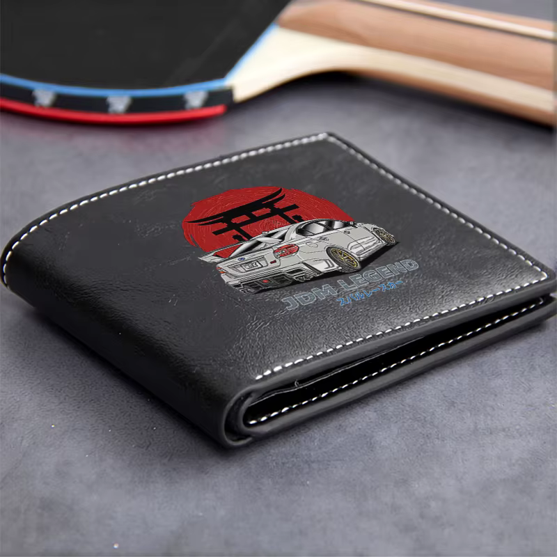 Portefeuille en cuir PU de qualité supérieure JDM LEGEND