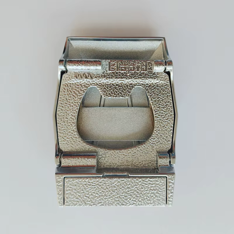 Boucles de réglage de ceinture en métal à dégagement automatique, 38mm, bricolage, sangle extérieure, mousqueton, Clip, boucle de ceinture, noir argent