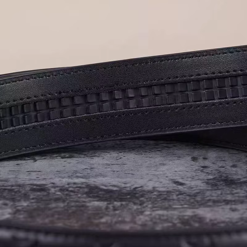 Ceinture Double G en cuir PU pour hommes